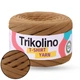 Трикотажная пряжа Trikolino 7-9mm S, Какао, 30м, для вязания корзин, ковриков, сумок, косметичек, Триколино - изображение 1