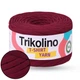 Трикотажная пряжа Trikolino 7-9mm XL, Бордо, 120м, для вязания корзин, ковриков, сумок, косметичек, Триколино - изображение 1