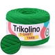 Трикотажная пряжа Trikolino 7-9mm XL, Лесной зеленый, 120м, для вязания корзин, ковриков, сумок, косметичек, Триколино - изображение 1
