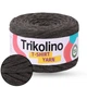 Трикотажна пряжа Trikolino 7-9mm S, Антрацит меланж, 30м, для в'язання кошиків, килимків, сумок, косметичок, Триколіно - зображення 1