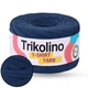 Трикотажная пряжа Trikolino 7-9mm XL, Синий, 120м, для вязания корзин, ковриков, сумок, косметичек, Триколино - изображение 1