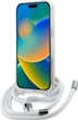 Etui plecki Karl Lagerfeld Choupette Head na Apple iPhone 16 Pro z MagSafe ze sznurkiem Cord Transparent (3666339320584) - obraz 3