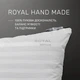 Подушка пуховая MirSon Hand Made Royal Pearl 906 низкая 50x70 (2200005356036) - изображение 2