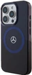 Панель Mercedes Benz Double Layer BiColor для Apple iPhone 16 Pro Max з MagSafe Black Blue (3666339326470) - зображення 4