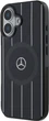 Etui plecki Mercedes Benz Double Layer Crossed Lines na Apple iPhone 16 z MagSafe Czarne (3666339326647) - obraz 4