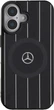 Etui plecki Mercedes Benz Double Layer Crossed Lines na Apple iPhone 16 z MagSafe Czarne (3666339326647) - obraz 5