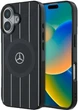 Etui plecki Mercedes Benz Double Layer Crossed Lines na Apple iPhone 16 z MagSafe Czarne (3666339326647) - obraz 7