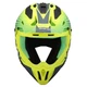 Мотошолом LS2 MX708 Fast 2 Duck Matt Hi-Vis Green Hi-Vis Yellow - M - зображення 3