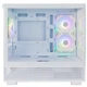 Компьютерный корпус без блока питания 1stPlayer Mi5-WH-2FC7R-W-1FC7-W White - изображение 3