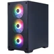 Комп'ютерний корпус без блоку живлення 1stPlayer X2-M-BK-4F7 Black - зображення 5