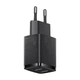 Мережевий зарядний пристрій Baseus Compact Charger 2 USB 10.5W Black - зображення 5