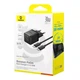 Сетевое зарядное устройство Baseus Palm Fast Charger C+U 30W + Кабель Type-C to Type-C - изображение 2