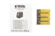Рівень лазерний MASTERTOOL 15 м ±0.3 мм/м 2 головки H/V/H+V H130°/V130° ±4° RED/635 нм клас II IP54 ААх4 сумка 30-1903 - изображение 17