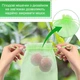 Сетка-мешочки из нейлона для плодов на деревьях 30×20 см, светло-зеленый набор 10 шт. U9542 - изображение 3