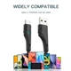 Дата кабель USB 2.0 AM to USB-C 3.0m black Essager (EXCT-LSC01) - изображение 4
