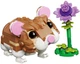 Zestaw klocków LEGO Creator Uroczy chomik z kwiatkiem 166 elementów (31376) - obraz 2