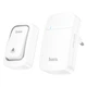 Дверний дзвінок HOCO self-powered wireless doorbell HI26 |20M| White - зображення 1
