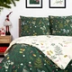 Komplet pościeli Homla Godis Poszewka na kołdrę 160 x 200 cm + 2 poszewki na poduszki 70 x 80 cm ze świątecznym wzorem Wielokolorowy (5904183858579) - obraz 7