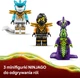 Zestaw klocków LEGO Ninjago Mech specjalny Cole’a i Zane w smoczej zbroi 364 elementy (71854) - obraz 6