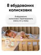 Цифровая видеоняня SisKis с экраном и режимом VOX дисплей 3.5 IPS (4892376491583) - изображение 4