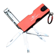 Мультитул манікюрний Almighty Eagle S315 7 інструментів і ліхтариком Red + Кейс - зображення 1