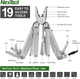 Мультитул NexTool Flagship Captain NE20214 19-в-1 універсальний кишеньковий інструмент плоскогубці ніж пилка викрутки кусачки багатофункціональний tool для туризму EDC - зображення 8