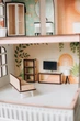 Кукольный дом Sunny Cottage деревянный с мебелью Детский домик для кукол барби девочек lol КОМФОРТ - изображение 4