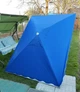Торговый прямоугольный зонтик 2.6×3.6 м с клапаном и чехлом, синий - изображение 11