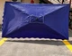 Торговый прямоугольный зонтик 2.6×3.6 м с клапаном и чехлом, синий - изображение 13
