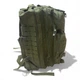 Рюкзак тактический Tosh 50л олива с системой MOLLE прочный армейский штурмовой рюкзак военный - изображение 3