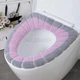Мягкий универсальный, теплый чехол для унитаза Toilet seat cover - изображение 1