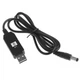 Кабель питания для роутера/модема USB-DC 12V GEN 2 (с преобразователем) (Черный) Epik (149891) - изображение 2