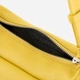 Сумка багет седло женская из искусственной кожи маленькая Armani Exchange Large Shoulder Bag With Side Pockets XW000405AF12589U2159 Желтая (82434543921) - изображение 6