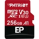 Карта памяти Patriot LX microSDXC 256GB UHS-I U3 V30 A1 EP + SD adapter (PEF256GEP31MCX) [113855] - изображение 2