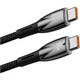 Кабель Baseus Glimmer Series Fast Charging Type-C to Type-C 100w 1m Black (CADH000701) [113823] - изображение 3