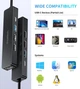 Док-станция CHOETECH 5-в-1 HDMI/PD/USB-A/USB-C (HUB-M80-BK) - изображение 4