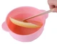 Портативна складана силіконова чаша з електричним нагрівачем Silicon Wax Warmer CL-2208 9517 Pink - изображение 7