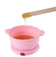 Портативна складана силіконова чаша з електричним нагрівачем Silicon Wax Warmer CL-2208 9517 Pink - изображение 8