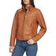 Женская куртка из экокожи Levi's на молнии 1159842742 (Коричневый XXL) - Уценка - изображение 2