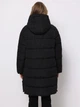 Куртка демисезонная длинная с капюшоном женская Colin's CL1075972BLK S Черная (8684112818009) - изображение 2