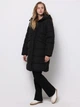 Куртка демисезонная длинная с капюшоном женская Colin's CL1075972BLK S Черная (8684112818009) - изображение 3