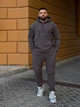 Чоловічий флісовий костюм з капюшоном (худі + штани) Uaclothes L-XL Графітовий (like36068-164901398) - изображение 1