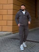 Чоловічий флісовий костюм з капюшоном (худі + штани) Uaclothes L-XL Графітовий (like36068-164901398) - изображение 3