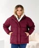 Жіноча зимова куртка Uaclothes 54/60 Бордовий (like36062-1648413101) - изображение 1