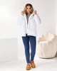 Жіноча зимова куртка Uaclothes 48-52 Молочний (like36064-164861361) - изображение 2