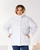 Жіноча зимова куртка Uaclothes 48-52 Молочний (like36064-164861361) - изображение 3