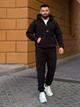 Чоловічий флісовий костюм з капюшоном (худі + штани) Uaclothes L-XL Чорний (like36069-164911398) - изображение 1