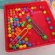 Пізнавальна Мозаїка "4FUN Game Club", 84 елементи, 12 картинок-шаблонів, щипці, у коробці - изображение 2