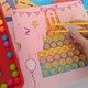 Пізнавальна Мозаїка "4FUN Game Club", 84 елементи, 12 картинок-шаблонів, щипці, у коробці - изображение 3