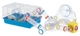 Клетка для хомяков и грызунов Ferplast Paula 46х29.5х24.5 см с тоннелями и колесом (57906411) - изображение 6